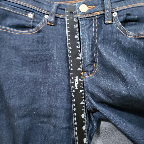 DU/ER Jeans Mens 32x30* Blue Denim Dark Wash Stretch L2X Slim Fit Quick Dry READ - Picture 8 of 16